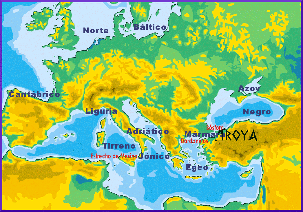 Mares de Europa