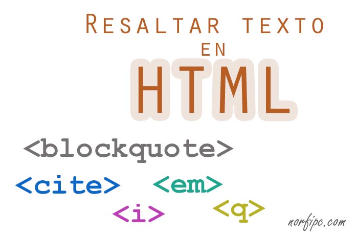 Imagen para presentar que se habla de las etiquetas de texto en HTML.