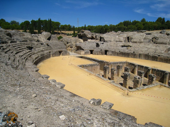 Anfiteatro de Itálica, Santiponce