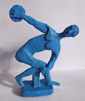 modelado plastilina Discóbolo