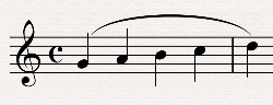 Ejemplo de legato