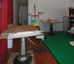 imagen del taller escultórico