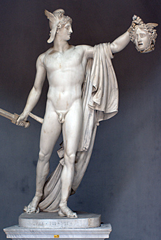 Perseo con la cabeza de Medusa