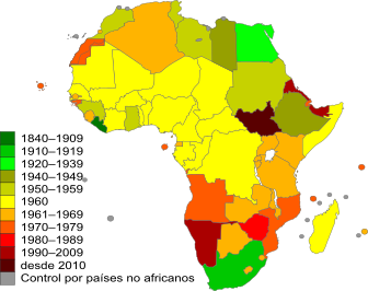 Descolonización de África
