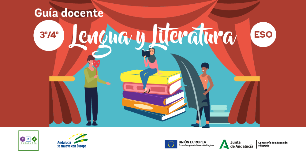 La imagen muestra la portada de los REA de 3º ESO 