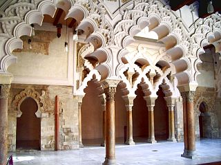 Testero norte de la Aljafería, Zaragoza