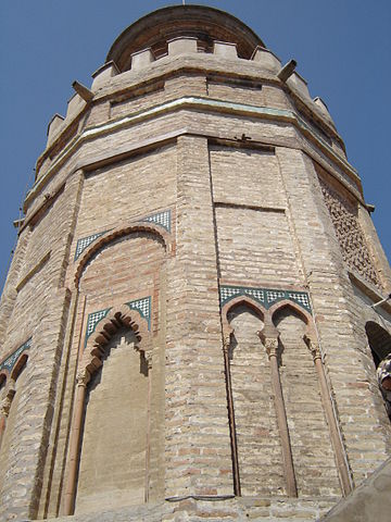 Detalle del cuerpo superior, Torre del oro