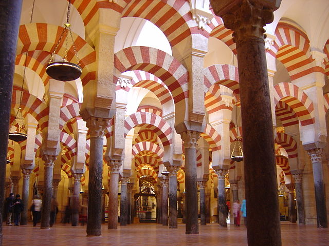 Interior de la mezquita