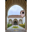 Patio de la alberca, Alcazaba de Málaga
