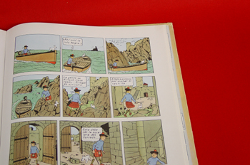 En la imagen aparece una hoja de un cómic con nueve viñetas donde se pueden ver dibujos y texto.