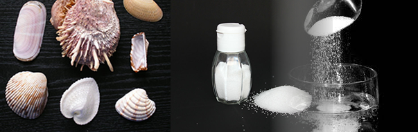 Sales insolubles (formadoras de conchas) y sal soluble