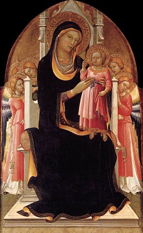 Lorenzo Mónaco. Virgen con el Niño