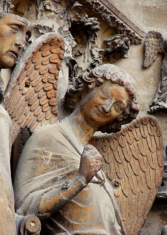 Catedral de Reims. Ángel de la sonrisa