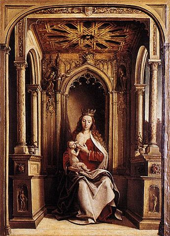 Pedro Berruguete. La Virgen de la Leche