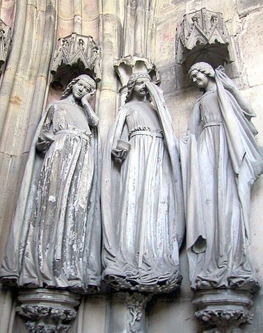 Catedral de Magdeburgo. Vírgenes necias