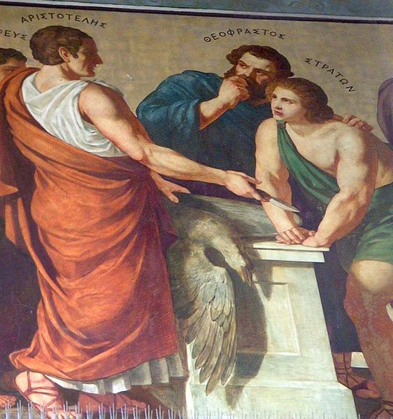Aristóteles y Teofrasto
