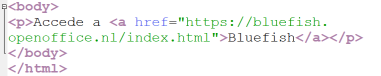 Imagen que muestra un código que contiene hrfe=…