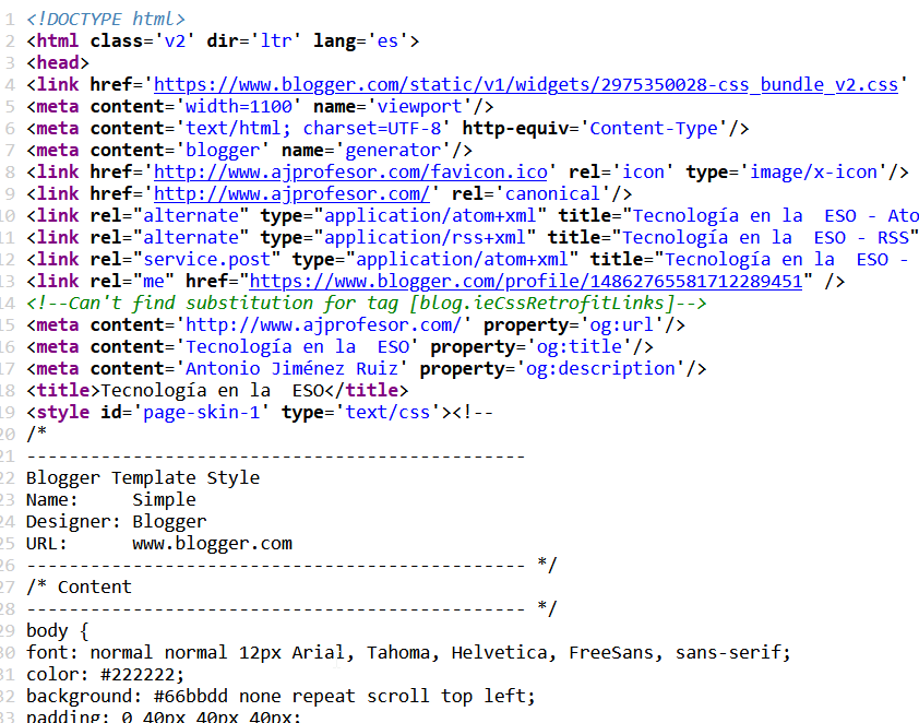 Imagen de ejemplo de código html