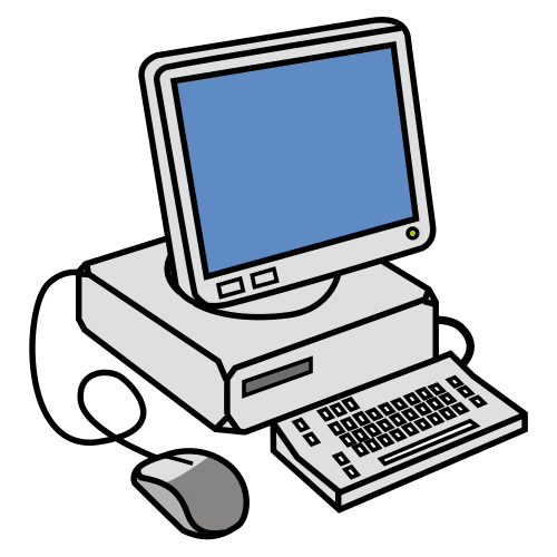La imagen muestra un ordenador personal de sobremesa