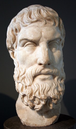 Busto de Epicuro