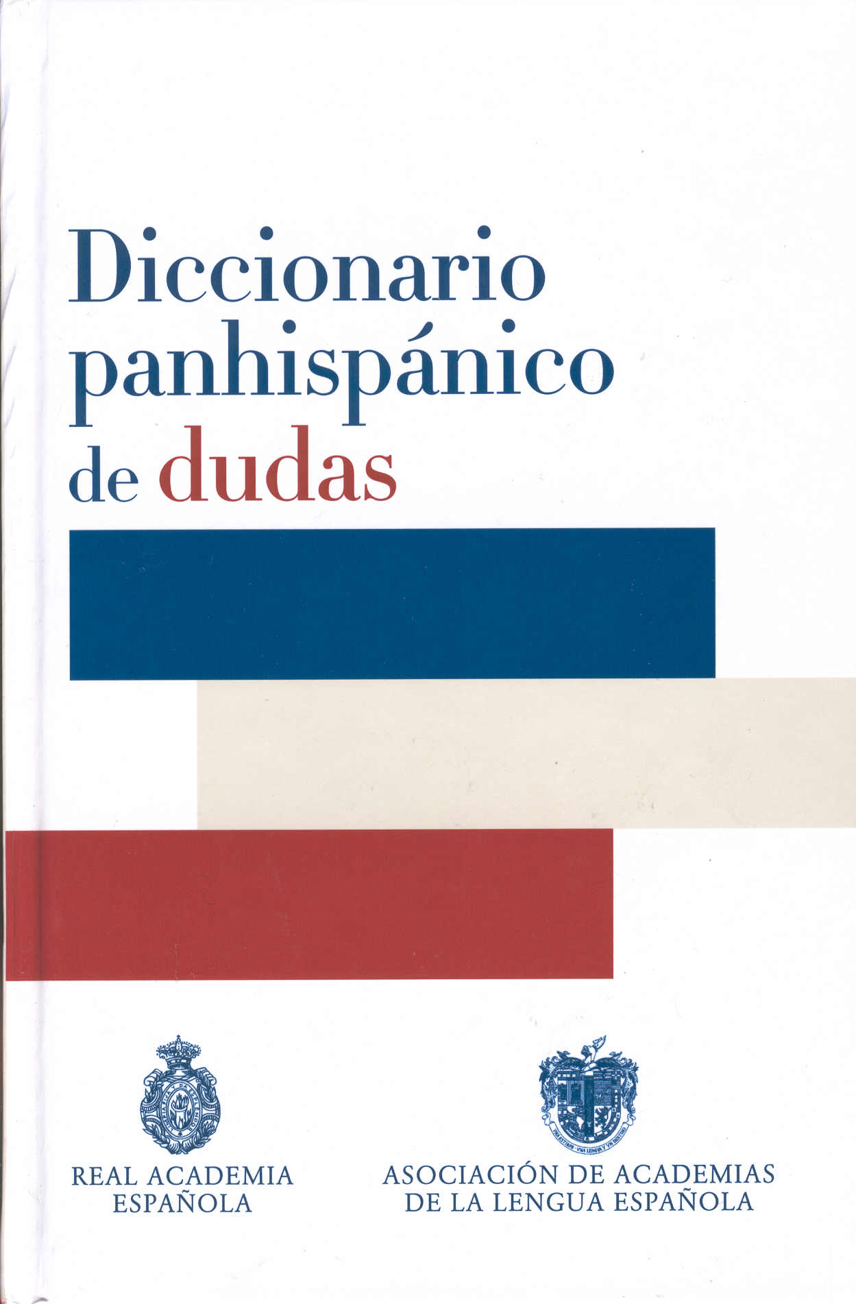 Portada Diccionario de dudas